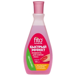 Купить FITOКОСМЕТИК ЖИДКОСТЬ ДЛЯ СНЯТИЯ ЛАКА БЫСТРЫЙ ЭФФЕКТ С ЭКСТРАКТОМ КАЛЕНДУЛЫ И РОМАШКИ  30МЛ ФЛ