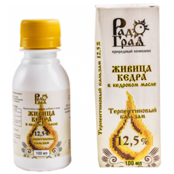 Купить Живица (терпент. бал-м) 12,5% в кедр.масле 100мл