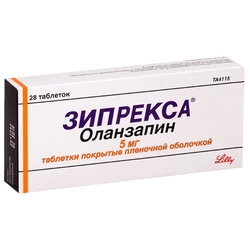 Купить Зипрекса таб ппо 5мг №28