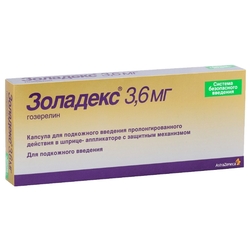 Купить Золадекс капс д/п/к введ пролонг 3,6мг шпр-апплик