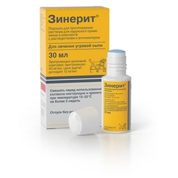 Купить Зинерит пор д/р-ра д/наруж 30мл