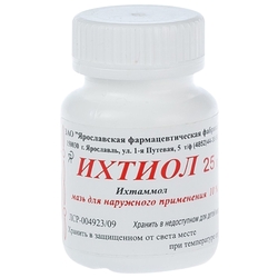 Купить Ихтиоловая мазь д/наруж примен 10% 25г