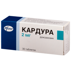 Купить Кардура таб 2мг №30