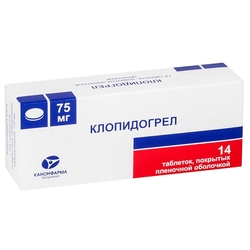 Купить Клопидогрел Канон таб ппо 75мг №14