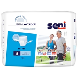 Купить SENI ACTIVE NORMAL MEDIUM ТРУСИКИ Д/ВЗРОСЛЫХ 10 ШТ {8}