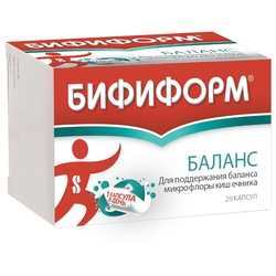 Купить БИФИФОРМ БАЛАНС КАПС №20 БАД