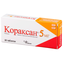 Купить Кораксан таб ппо 5мг №56