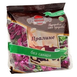 Купить Конфеты на фруктозе пралине горькое орехи 180г