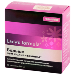 Купить Леди-С Формула Больше чем поливитамины, капс №60