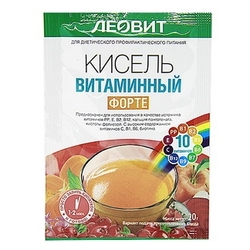Купить Леовит кисель витаминный форте пак 20г №1