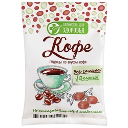 Купить Лакомство для Здоровья леденцы б/сах 50г кофе