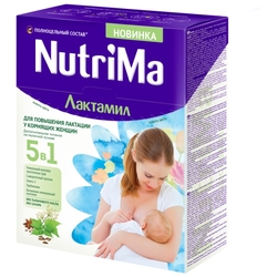 Купить НУТРИМА ЛАКТАМИЛ СУХ МОЛ СМЕСЬ Д/КОРМЯЩИХ МАМ 350Г N 1