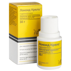 Купить Локоид Крело эмульс д/наружн примен 0,1% 30г