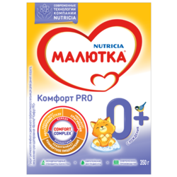 Купить Малютка Комфорт Про смесь молочн сух 350г 0+ мес