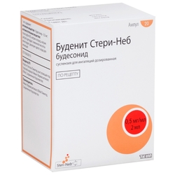 Купить Буденит Стери-Неб сусп д/инг доз 0,25мг/мл амп 2мл №20
