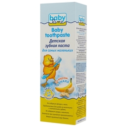 Купить BABYLINE ЗУБНАЯ ПАСТА 1-4Л Д/ДЕТ 75МЛ/БАНАН