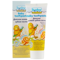 Купить BABYLINE ЗУБНАЯ ПАСТА ГЕЛЕВАЯ 2-10Л Д/ДЕТ75МЛ/АПЕЛ