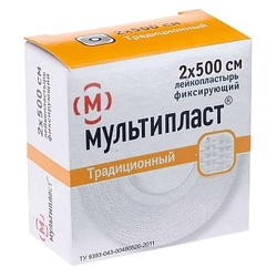 Купить Мультипласт пластырь фиксир 2смX500см сильн фикс