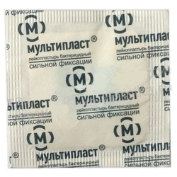 Купить Мультипласт пластырь бактерицидный 3,8смX3,8см сильн фикс
