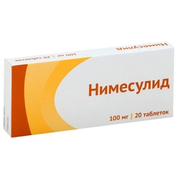 Купить Нимесулид таб 100мг №20