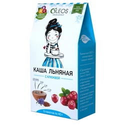 Купить КАША ЛЬНЯНАЯ С КЛЮКВОЙ 40Г N5 (ДИЕТПИТАНИЕ)