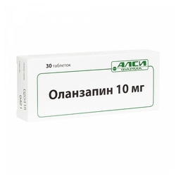 Купить Оланзапин таб 10мг №30