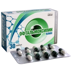 Купить Офтальмоксипин Плюс капс 400мг №30