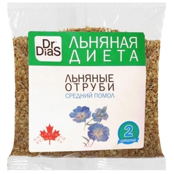 Купить Д-р Диас отруби льняные 100г