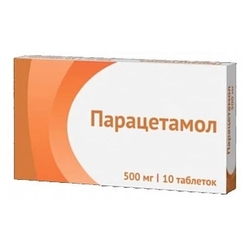Купить Парацетамол таб 500мг №10