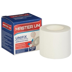 Купить Мастер Юни Unifix пластырь фиксир 4смX500см тканев осн
