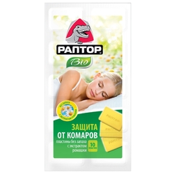 Купить Раптор пластины от комаров №10 экстр ромашки