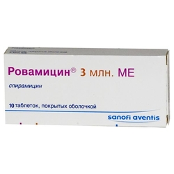 Купить Ровамицин таб ппо 3млн МЕ №10