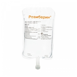 Купить Реамберин р-р д/инф 1,5% 500мл