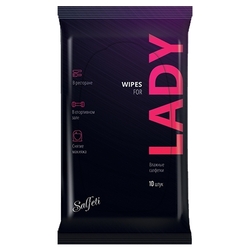 Купить САЛФЕТКИ SALFETI LADY ВЛАЖНЫЕ ЖЕНСКИЕ N10