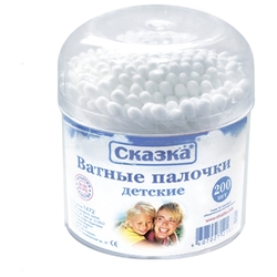 Купить ВАТНЫЕ ПАЛОЧКИ СКАЗКА (1451)  N100 ПАК ПЭ