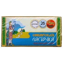 Купить Фиточай Сибирская Ласточка  2г №26 зеленый чай