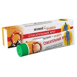 Купить Спасательный Круг Бадяга+Мумиё крем-бальзам д/тела 50г