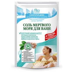Купить Фитокосметик Санаторий Дома соль д/ванн мертвого моря 530г д/укрепл иммунитета