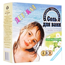 Купить Ресурс Здоровья Детская соль д/ванн морская 250г №4 ромашка