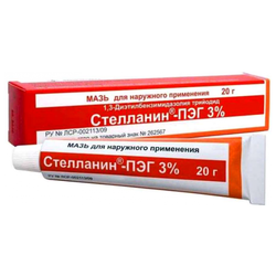 Купить Стелланин-Пэг мазь д/наруж примен 3% 20г