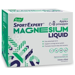 Купить СПОРТЭКСПЕРТ SPORTEXPERT MAGNESIUM LIQUID ЭВАЛАР ВКУС ЯБЛОКА И АНАНАСА 50МЛ N8 ФЛ ПК