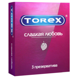 Купить Торекс презервативы №3 сладкая любовь
