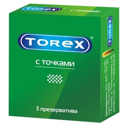 Купить Торекс презервативы №3 с точечным рефлением