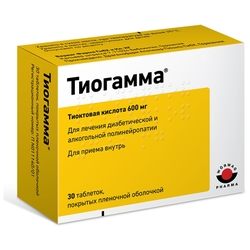 Купить Тиогамма таб по 600мг №30