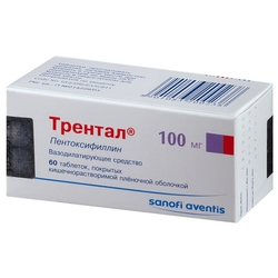 Купить Трентал таб ппо кишечнораств 100мг №60