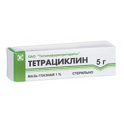 Купить Тетрациклин мазь глазн 1% 5г