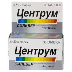 Купить Центрум Сильвер Мультивит A-Z таб ппо №30