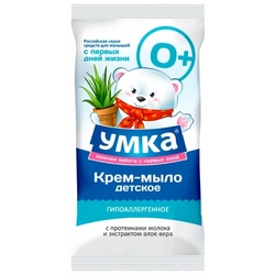 Купить Умка мыло дет 80г протеин молока алоэ
