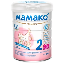 Купить Мамако 2 Премиум смесь на коз молоке сух 800г с 6 мес