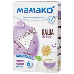 Купить Мамако каша на коз молоке 200г 6+ мес овсяная